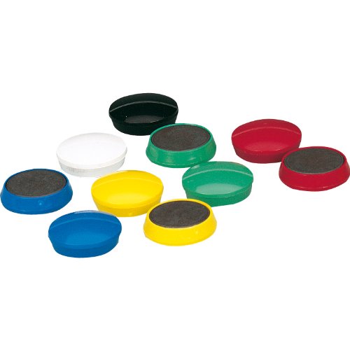 5 Star - Juego de imanes  10 unidades  32 mm   varios colores