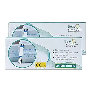 Beato Sinocare Safe-Accu 2 Blood Glucose Test Strip - Pack of 100 Strip