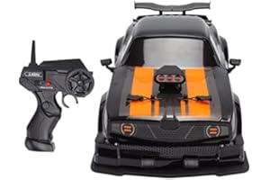 DRFEIFY 2.4G RC Samochód do Driftu, 1/16 Napęd na Cztery Koła Zdalnie Sterowany Samochodzik z Oświetleniem LED dla ponad 6 Osób