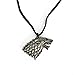 Price comparison product image Game of Thrones House Stark Crest Shadowwolf chain gift for series fans licensed