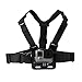 Produktbild WSS – verstellbare Brust Körper Gurt Geschirr Halterung für GoPro HD Hero 1 2 3 3 + 4 5 Action Video Kamera Geburtstag Weihnachten Travel Outdoor Geschenk