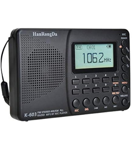 Panasonic RF-P50 Ručné FM/AM Rádio S Digitálnym Tunerom (jednoduché A - View #5