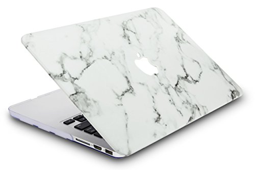 StarStruck MacBook Air 13 zoll H  lle Schutzh  lle Case Cover MacBook Air 13 3 H  lle  A1369   A1466   Marmor Wei   Leder 