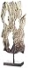 Produktbild GILDE Elegance Skulptur - Dekoobjekt aus Aluminium in gold braun H 58 cm