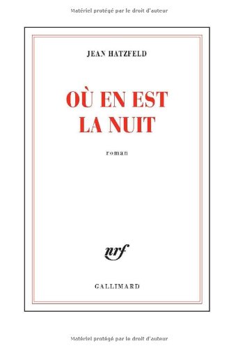 couverture de : Où en est la nuit couverture de : Où en est la nuit