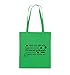 Produktbild Comedy Bags - Hab mir gerade Bauklötze und ein Dreirad gekauft - Neuanfang - Jutebeutel - lange Henkel - 38x42cm - Farbe: Grün / Schwarz