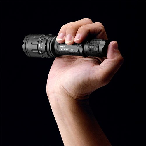 LiteXpress X-Tactical 104 LED-Taschenlampe bis zu 190 Lumen in hochwertiger Geschenkbox LXL447001B - 2