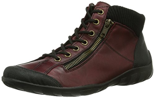 Remonte Remonte, Womens Boots, Red (Schwarz/Chianti/Schwarz/34), 6 UK