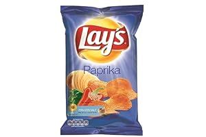 Lays Chips paprika 14 x 40 g små påsar paprika chips 14 x Lay's Papika 40 g