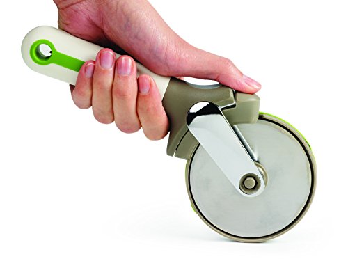 Chef´n 103-280-120 FreshForce Pizza-Schneider mit Schleifeinheit, weiß / grün - 2