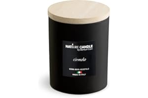 NATURE CANDLE BY BONTURI CASA NATURE CANDLE candela profumata 100% cera vegetale - Linea Dolomiti 200g Cirmolo