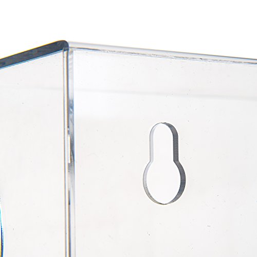 Frau Sauer Vogelhaus Fenster Modernes Vogelfutterhaus mit 4 haltbare Saugnäpfen, durchsichtiges Acryl - 4