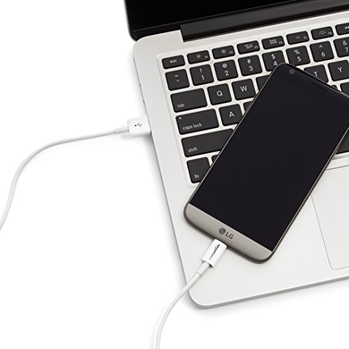 AmazonBasics USB Typ C auf USB A 2.0 Kabel – 2,7 Meter, Weiß - 5