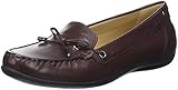  Geox D YUKI A, Mokassin, Rot (DK BURGUNDY), 41 EU (7.5 UK)