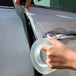 Bapna Car Paint Anti-Scratch Anti-Collision Adhesive Protection Tape 72 mm [3inch] x 25 Meter Length