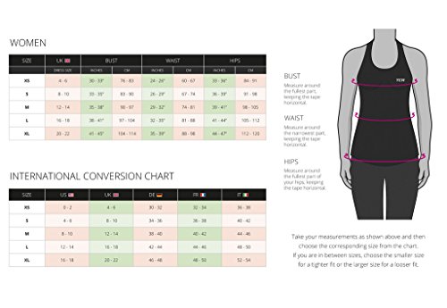 TCA – Damen Tanktop mit Racerback – Wendbar für Fitness & Sport - 6
