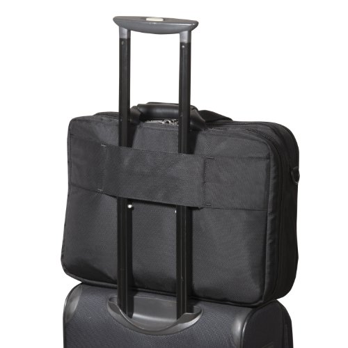 Everki Versa – Premium Laptoptasche für Notebooks bis 16 Zoll (40,6 cm) mit patentiertem Ecken–Schutz–System, durchdachtem Fächer-Konzept und weiteren hochwertigen Funktionen, Schwarz - 3