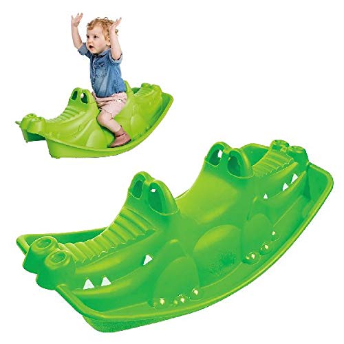 Paradiso Toys NV - Balancín cocodrilo Verde 1 m, t02319