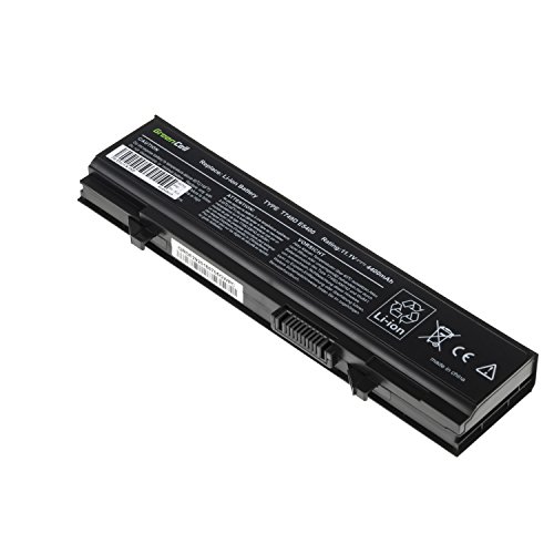 Green Cell® Standard Serie KM668 KM742 KM752 KM760 Laptop Akku für Dell Latitude E5400 E5410 E5500 E5510 (6 Zellen 4400mAh 11.1V Schwarz) - 3
