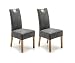 Produktbild Robas Lund, Stuhl, Esszimmerstuhl, gepolstert, Elida, 2er Set, dunkelgrau, 47 x 99 x 59 cm, EL8STDG2