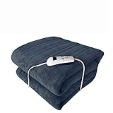 [Schnelles Aufheizen und verlängertes Netzkabel] Das Heizkissen bietet 3 optionale Heizstufen zur sofortigen Entspannung und zur Vermeidung von Zittern an kalten Tagen. Verwenden Sie ein langes Netzkabel, um sich frei zu bewegen und die Verwendung kleiner Grenzen zu begrenzen.