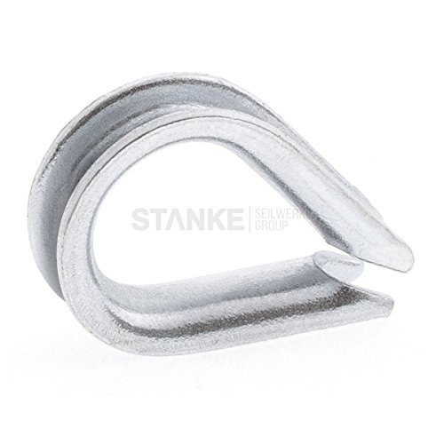 Jumbo-Shop 5x Drahtseilklemme EIFORM 2mm — Klemme Drahtseilklemmen Drahtseil Seilklemme Stahlseil ALU Klemme Seil Draht - 6