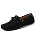 Produktbild XJB 2018 Neue Frauen Wildleder Leder Loafers Klassische Slip Ons Schnalle Casual Bootsschuhe Frühling (Farbe : B, Größe : 39)