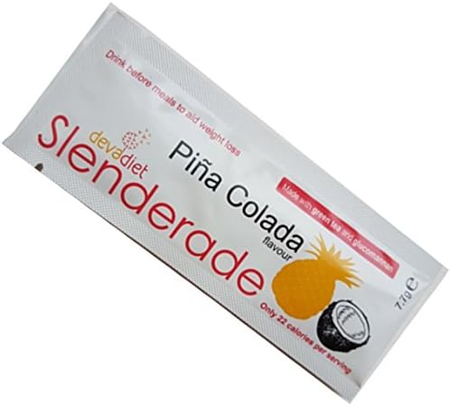100 x Slenderade Servings - Appetite Suppressant - Reducing Hunger Cravings - Glucomannan Konjac Diet Drink