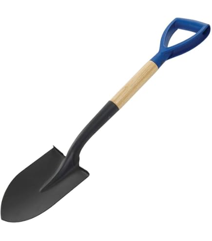 Blizz-z Doppelfederspaten Mit T-Griff - Profi Gartenspaten Aus Fiberglas Made In EU