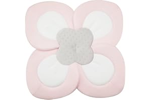 PandaEar Pad da Bagno per Bambini Neonati | Petali di Fiore Morbidi per Vasca da Bagno, Regalo Essenziale per la Doccia (Rosa)
