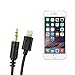Price comparison product image Kosee Lightning Connector Cable to MDI AMI Audio Line Out and USB Charge Audio Cable Lead Compatible with Select Audi & Volkswagen Vehicles (See Compatibility List) for Apple iPod, iPhone 5 5s, 6, 6 Plus and iPad