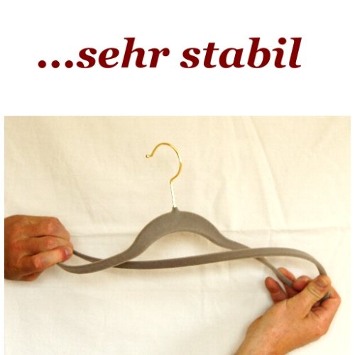 Smart-Hangers -50 Bügel- Grau / magic raumspar rutschfeste Kleiderbügel - 6