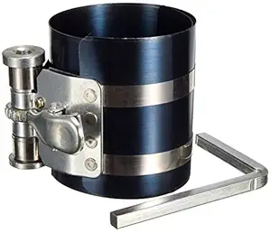 Inditrust 4 inch Band Ratchet Installer Tool Car Engine Piston Rings Compressor 4-175mm Motorcycle Engine Parts Piston Ring Kit 4-175mm mm Single Sided Rachet Wrench