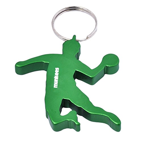 munkees Schlüsselanhänger Handballer, Handballspieler mit Flaschenöffner