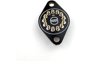 JYVING 13pin Ceramica Nixie Tubo Holder Socket 13 PIN 13P per IN14 IN-14 Tubo Fluorescente Tubo