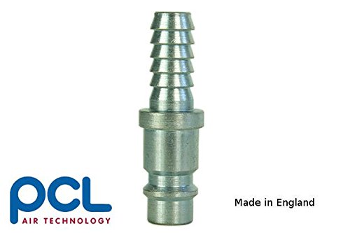 1 Stück Stecknippel für Schnellkupplung PCL XF (TYP 25) mit Schlauchanbindung 6mm , 8mm , 9mm , 10mm , 13mm zur auswahl / Made in England / höchste Qualität / Stecknippel / Standardprofil EURO / UK / Standardwerkzeug / für pneumatische Geräte / Adapter / Druckluft / Kompressoren / Vulkanisierung / Werkstatt / Heimwerken / Werkzeug / Workshop / Tool / NEU / erhöht die Leistung / langjährigen Erfahrung / zufriedene Kunden / (8mm)