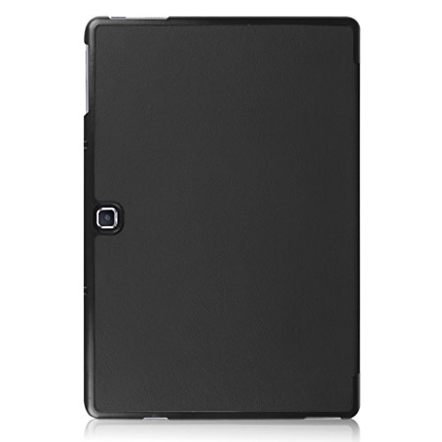 Galaxy TabPro S Schlank hülle,Mama Mouth Ultra Schlank Superleicht Ständer PU Leder Smart Shell hülle mit Standfunktion für 12″ Samsung Galaxy Tab Pro S W700 Tablet,Schwarz - 7