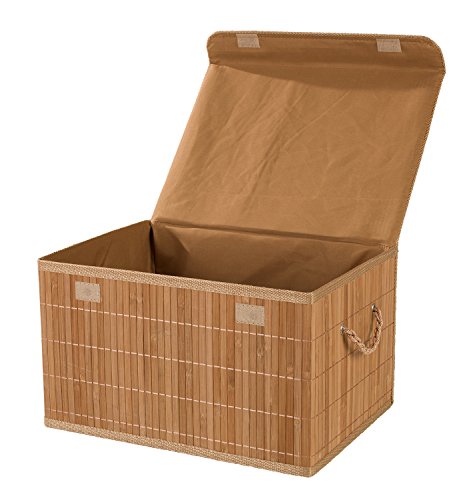 Aufbewahrungsbox MOHAN 2, Bambus natur, 38x28x22 cm - 3