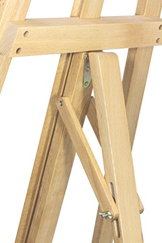 Staffelei COMO aus Buchenholz (FSC®-zertifiziert), Keilrahmen bis 130cm, Höhe bis 230 cm, Qualität vom Fachhändler - 5