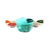 Der Zerkleinerer ist abnehmbar, leicht zu reinigen.