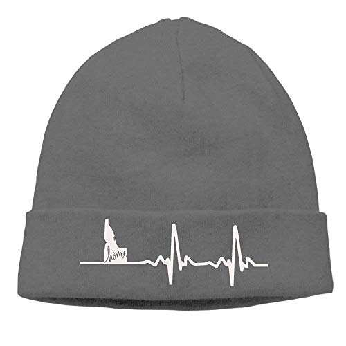 Preisvergleich Produktbild Adult Idaho Home Love Heartbeat Winter Beanie Hat Skull Cap