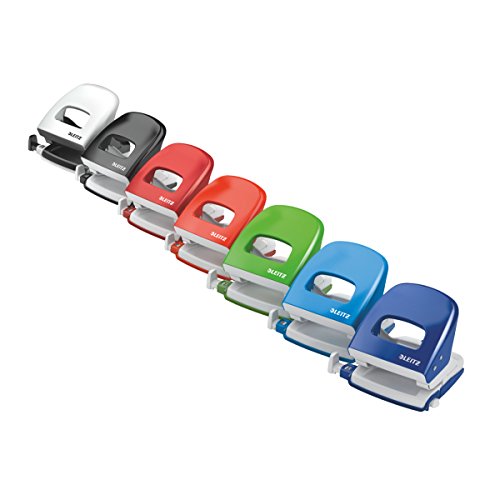 Leitz NeXXt 50081001 - Perforadora  2 agujeros  acero   color negro  30 hojas