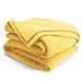 Produktbild Fleecedecke, 220 x 240 cm ISBA, gelb Pollen – 100% Polyester 340 g/m2, Vertrag schwer entflammbar