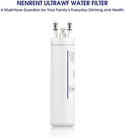 NENRENT Activated Carbon Water Purifier Filter Replacement for Frigidaire ULTRAWF PureSource 1 Refrigerator Ice & Water Filter