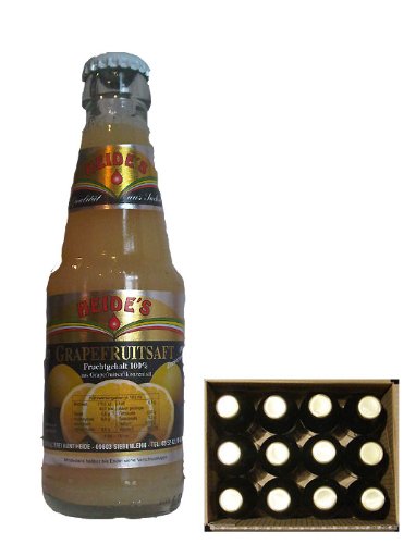 Preisvergleich Produktbild Grapefruitsaft, 12 x 200ml - pfandfrei