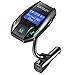 Produktbild FM Transmitter, ZOETOUCH Bluetooth  Kfz Auto Radio Adapter Freisprecheinrichtung Car Kit  Kabellos Sender Empfänger 1.44 Zoll LCD Bildschirm 3 USB Häfen MP3-Player Unterstützung AUX Eingang / Mikro-Sd-Karte / USB-Blitz-Antrieb