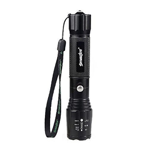 Amcool LED Taschenlampe G700 5000 Lumen 800 Zoom Super Hell Militär Mini Taschenlampen Flashlight Schwarz - 7