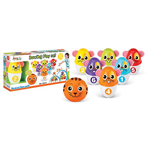 KING'S SPORT Juego DE Bolos para NIÑOS