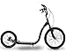 Produktbild Tretroller City Scooter Roller Master 20" / 16" Zoll Dogscooter Kickstooter in Schwarz
