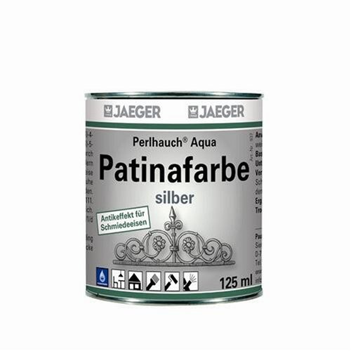 Preisvergleich Produktbild Jaeger Patinafarbe silber 125 ml